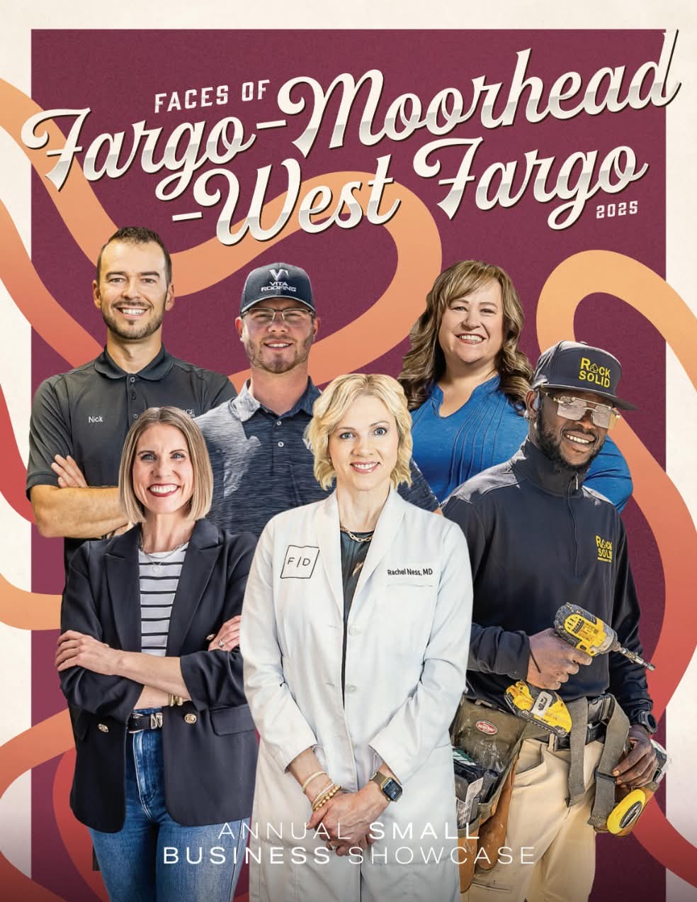2025 Faces of Fargo-Moorhead-West Fargo magazine cover