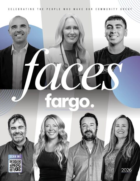 2026 Faces of Fargo-Moorhead-West Fargo magazine cover