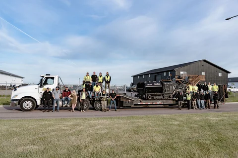 The Advanced Striping Team, Advanced Striping, Fargo, ND