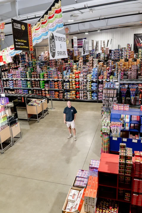Johnny Starr, Starr Fireworks, Horace, ND