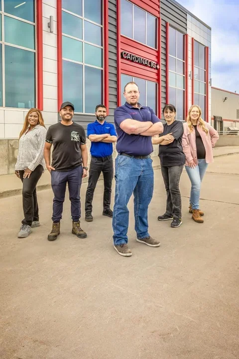 Nyamoch Gai, Christian Laboy Zayas, Araz Khalid, Dave Meske, Zorica Petrovic, & Amanda Turbeville, Cardinal IG, Fargo, ND