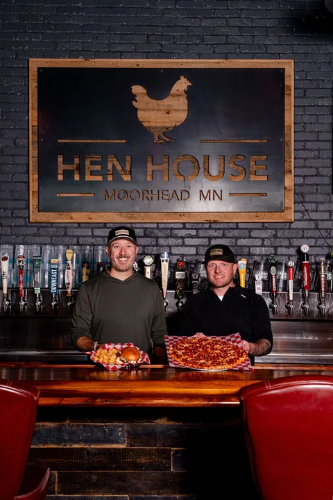 Owner Adam Birmingham & Owner Darin Engstrom, Hen House Bar & Restaurant, Moorhead, MN
