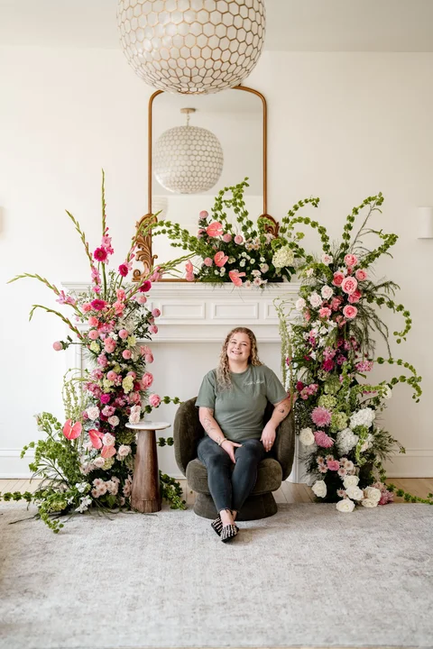 Owner & Lead Florist Allison Lunde, Floret + Foliage, Fargo, ND